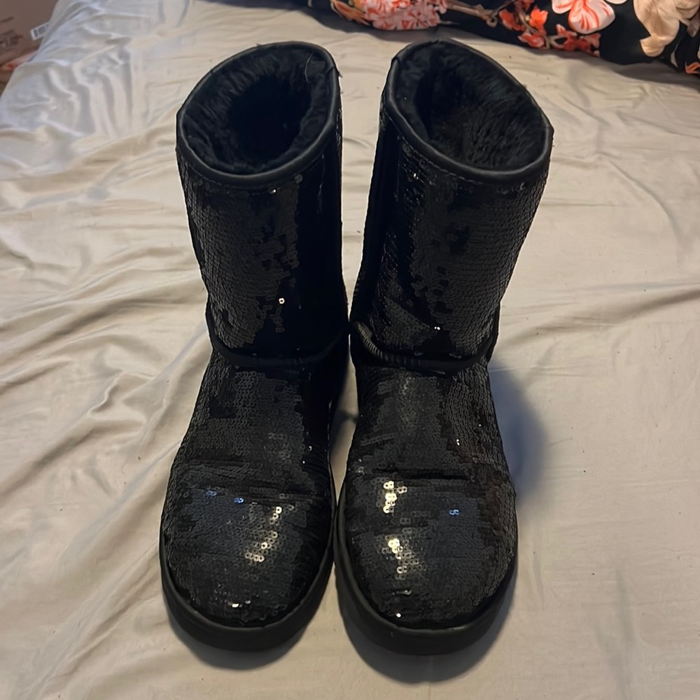 Sequin Ugg boots